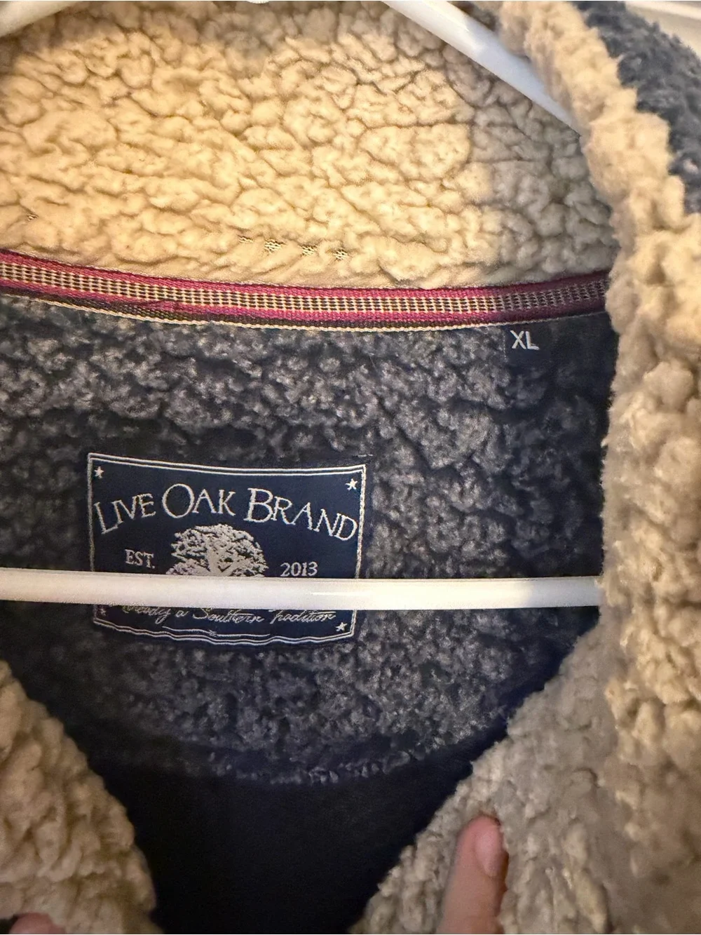 Quarter zip fleece pullover
